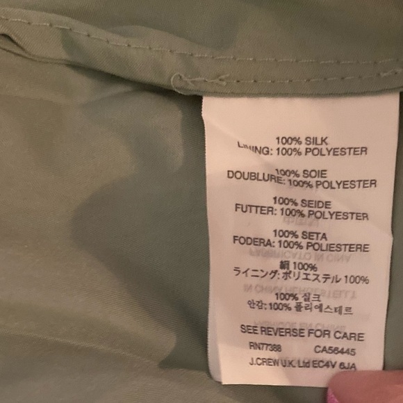 “J. CREW” Silk Chiffon Pleated Special Occasion Gown - Picture 15 of 16